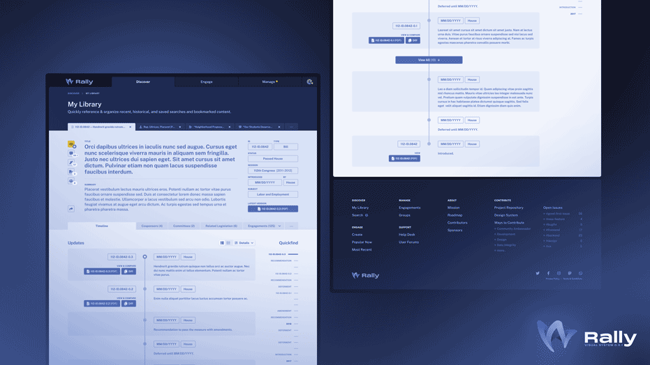Advanced Search view